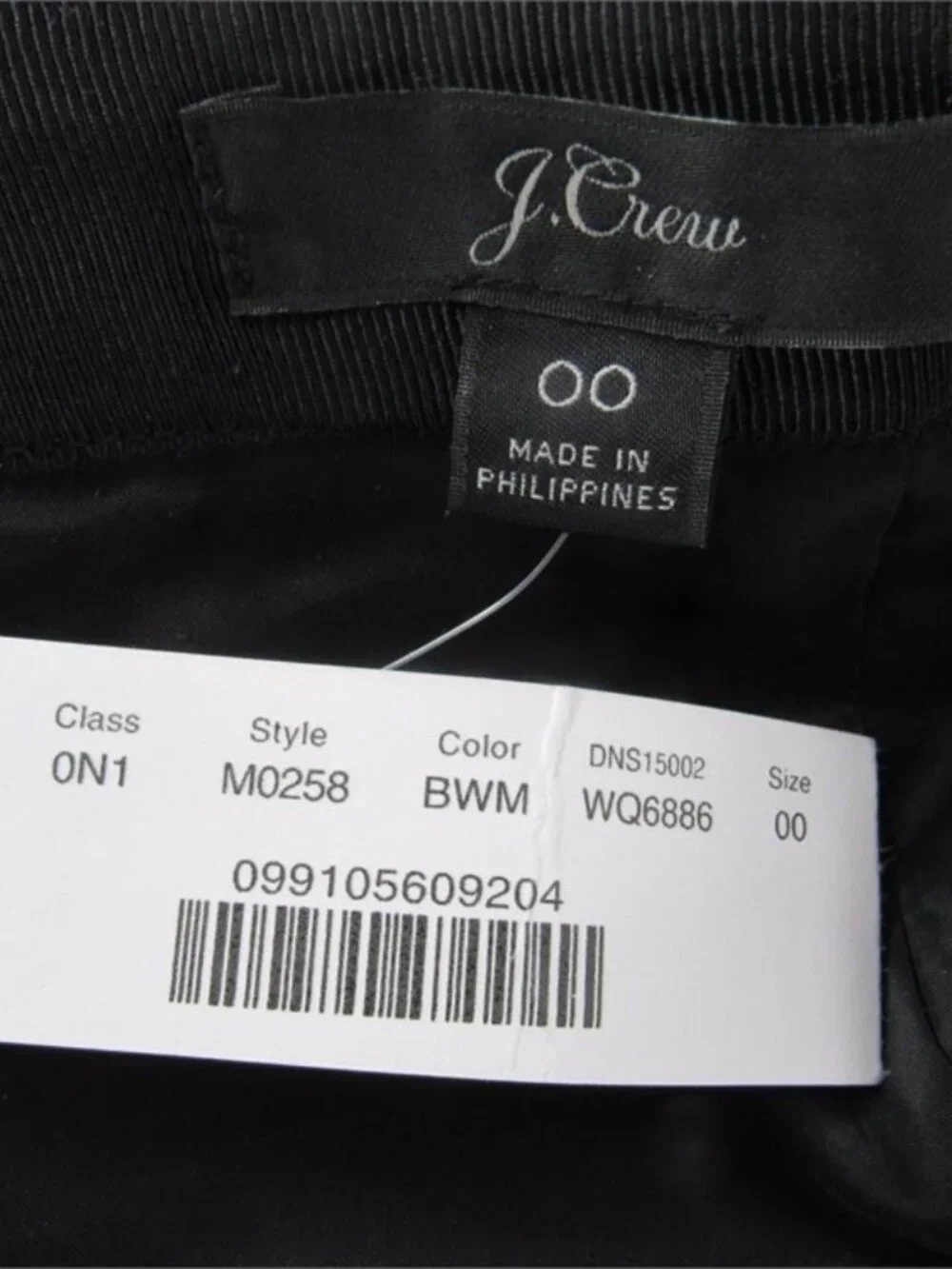 J.Crew 365 Tweed Blazer Jacket Skirt Suit Set Women’s Size 00 NWT Black White Gr